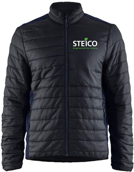 STEICO Jacke warm geffüttert Herren schwarz/navy Stick